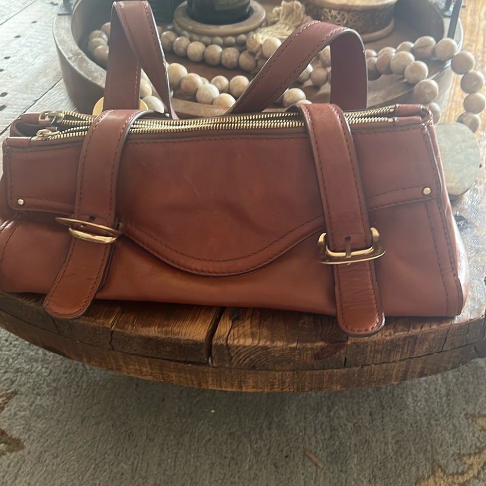 Michael Kors Stanford Leather Satchel / Travel Bag